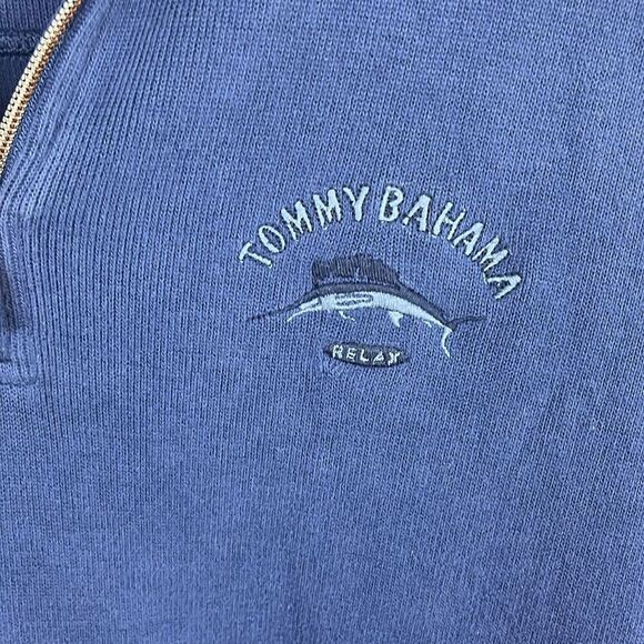 Tommy Bahama Aruba quarter zip pullover - Picture 4 of 6